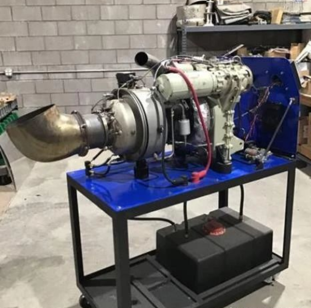 T62T-40-LC1涡轴发动机教学试验台出售，运行状态正常！